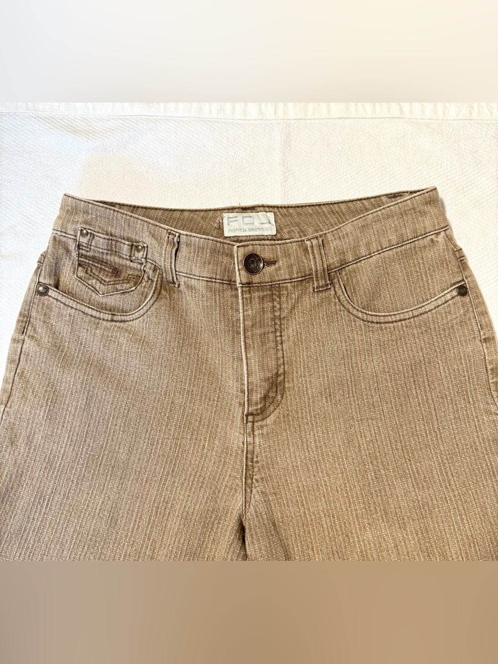 FDJ French Dressing Stretch Bootcut Jeans - Picture 3 of 7